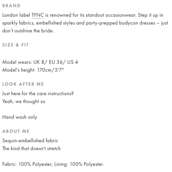 TFNC Long-Sleeve Light Pink Sequin Mini Dress - Picture 4 of 6